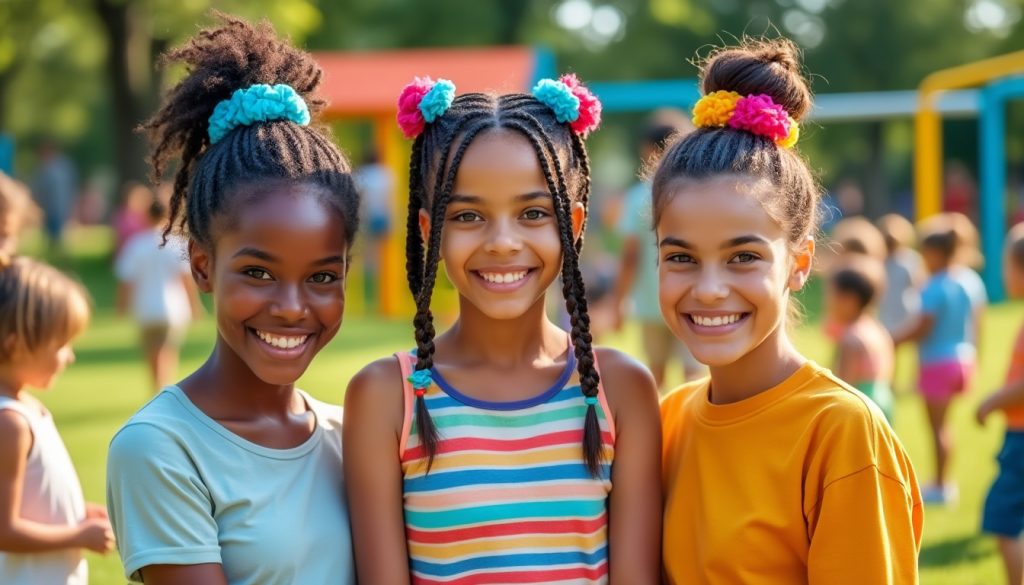 découvrez des idées de coiffures pratiques et confortables pour jouer avec vos enfants en toute sérénité, tout en restant stylé(e) !