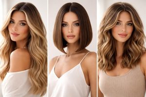 découvrez les coupes de cheveux tendance pour femmes avec balayage californien, carré plongeant et coiffure wavy pour un look moderne et élégant toute l'année.